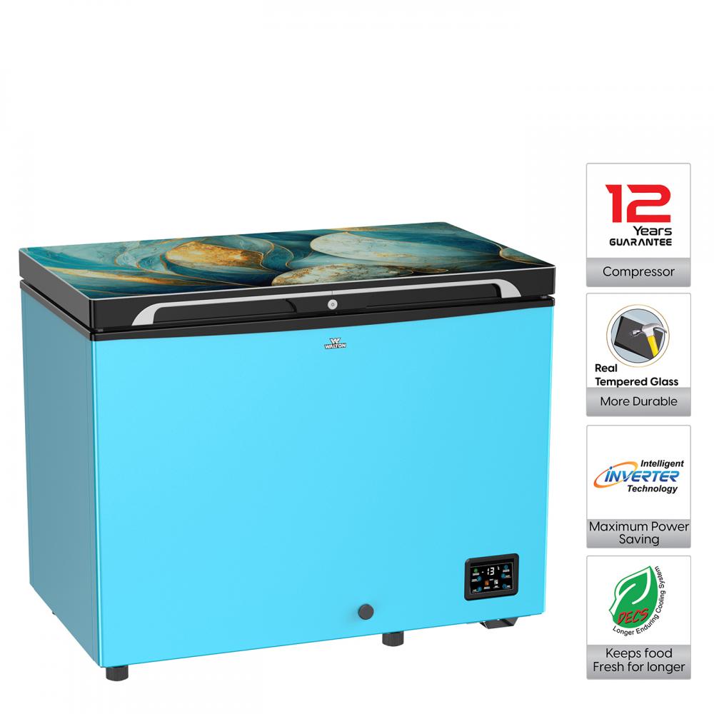 ওয়ালটন রেফ্রিজারেটর-ফ্রিজার- WCG-2E5-GDEL-DD (Inverter)