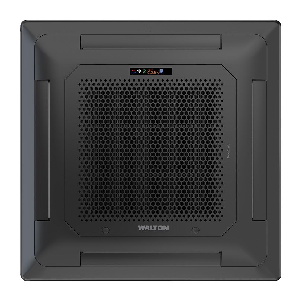 Walton 5 Ton Cassette Air Conditioner WCI-HEXACOMB [MICRON]-60Z [BLACK PANEL]